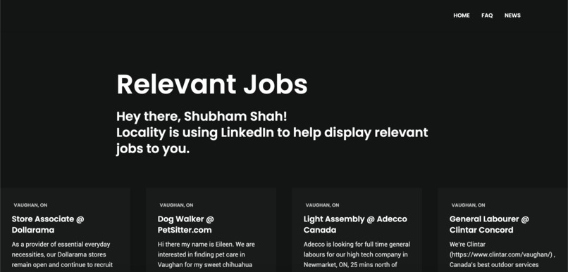 Locality – screenshot 1