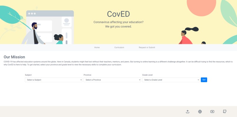 CovED – screenshot 1