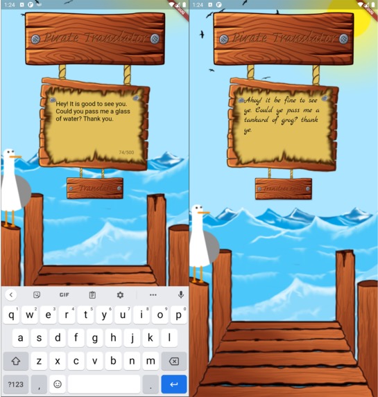 Pirate Translator – screenshot 3