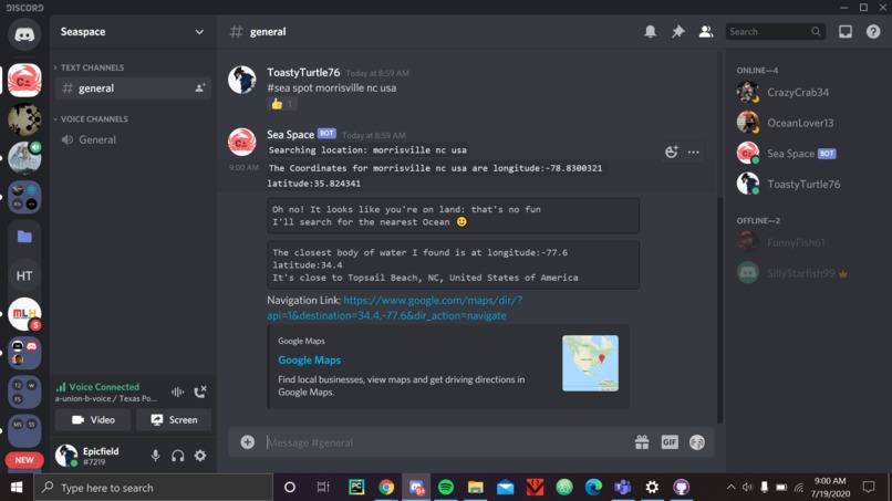 SeaSpace – screenshot 2