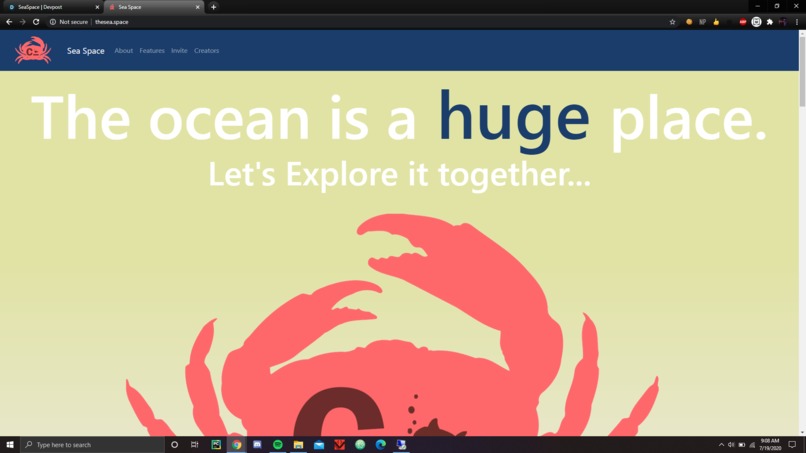 SeaSpace – screenshot 1