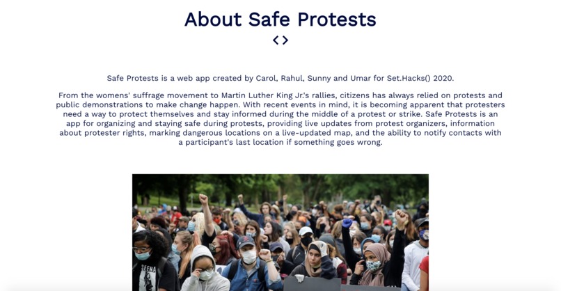 Safe Protests – screenshot 3