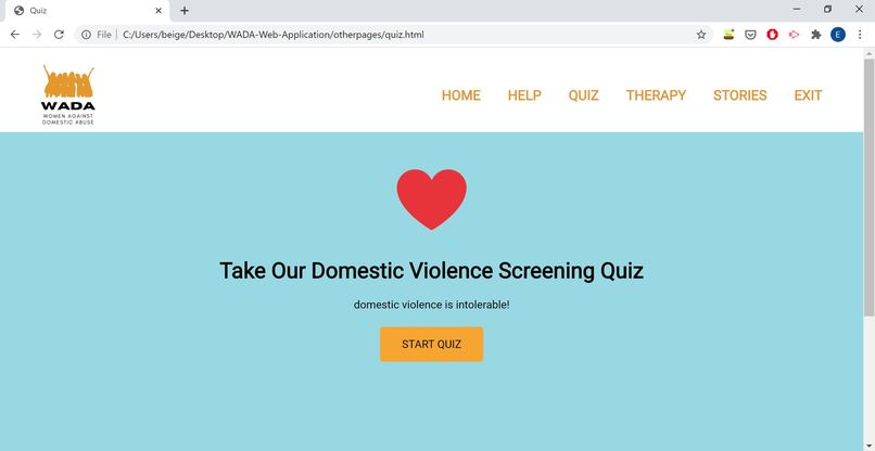 WADA - Women Against Domestic Violence – screenshot 3