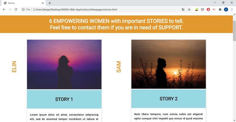 WADA - Women Against Domestic Violence – screenshot 4