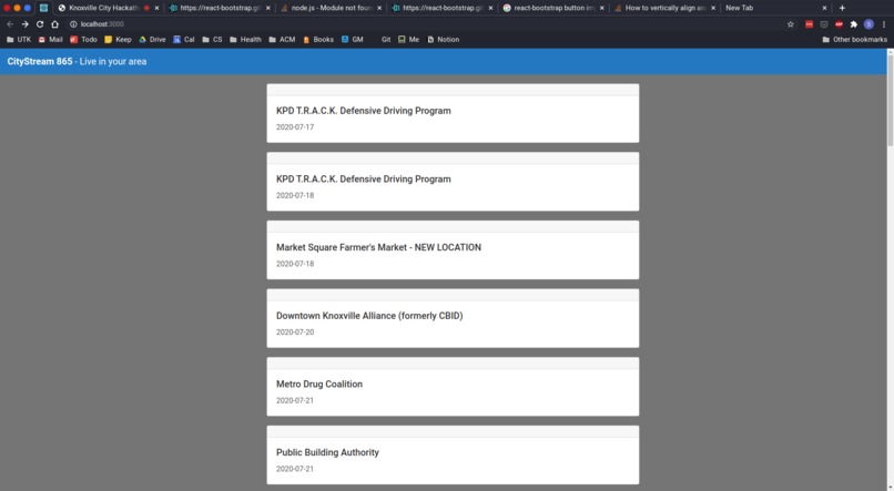 CityStream 865 – screenshot 1