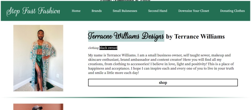 Stop Fast Fashion – screenshot 3