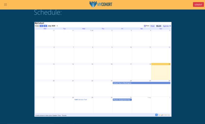 My Cohort – screenshot 5