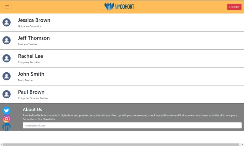 My Cohort – screenshot 6