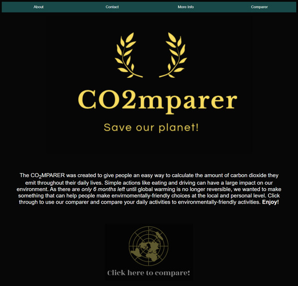 CO2mparer – screenshot 1