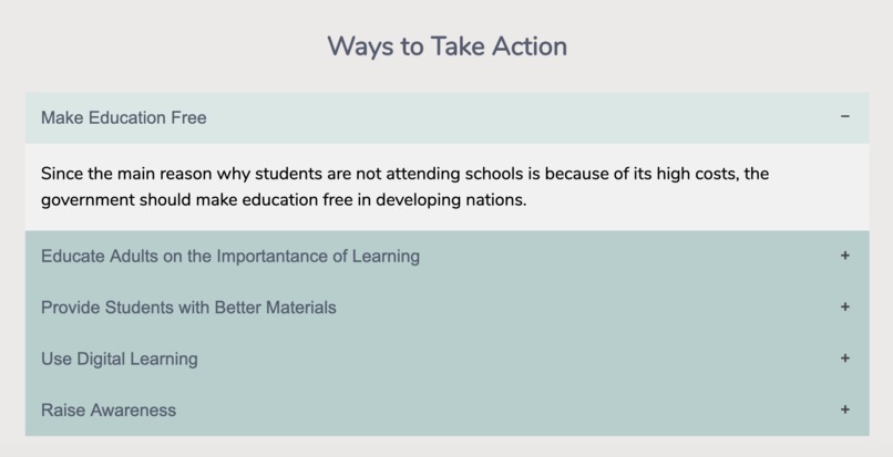 Education in Developing Countries – screenshot 1