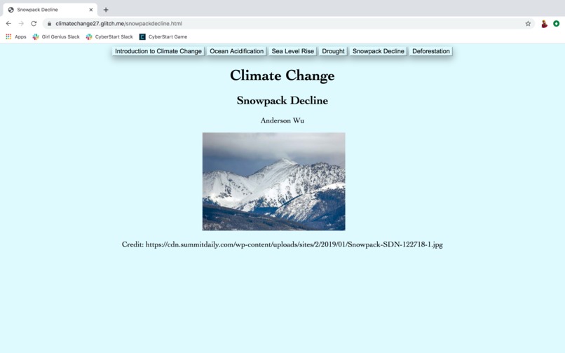Climate Change – screenshot 1
