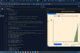 Disease Simulation and Website
