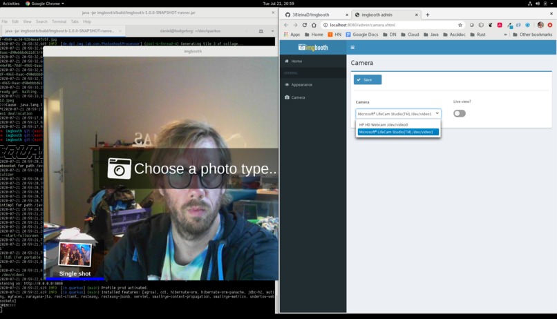 imgbooth – screenshot 1
