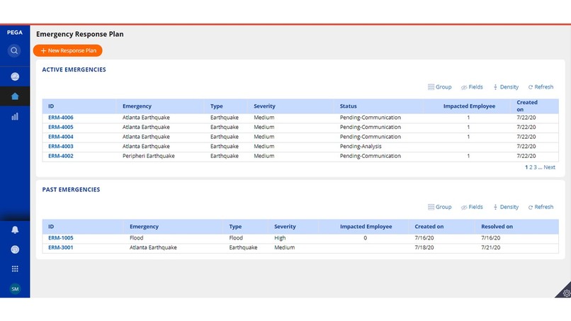 Crisis Response Management System – screenshot 3