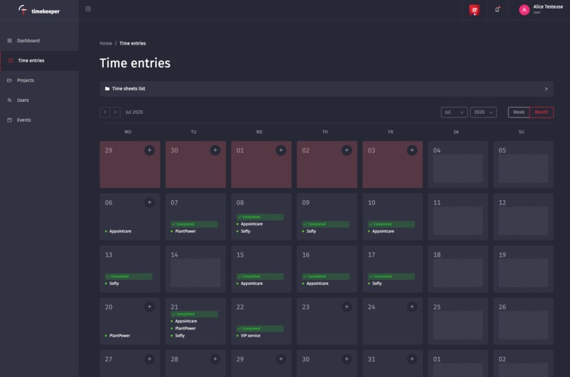 TimeKeeper – screenshot 3