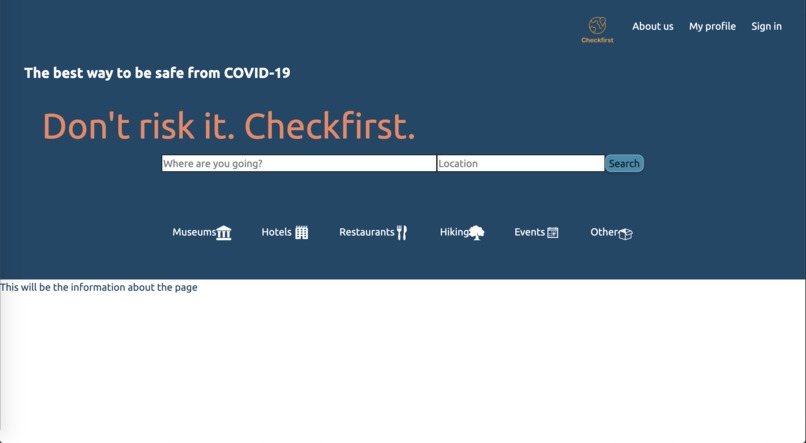 Checkfirst – screenshot 1