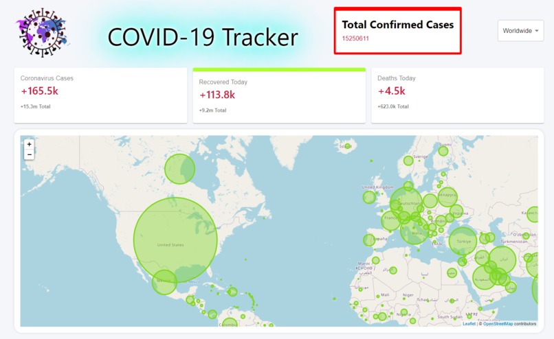 COVID-19-Tracker – screenshot 4