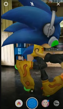 Sonic in 3D world – screenshot 1
