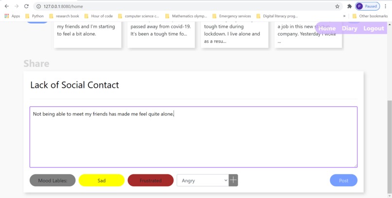CovidCommunicate – screenshot 3