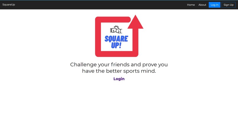 SquareUp Sports - Sports & Entertainment - Team 03 – screenshot 1