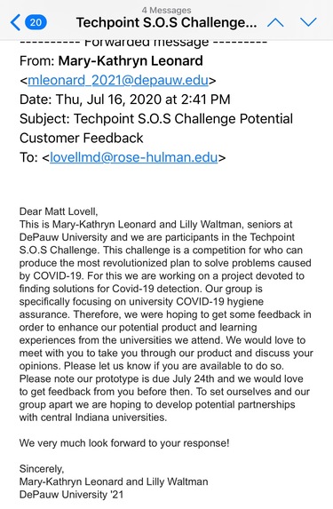 Techpoint S.O.S Challenge COVID-19 Detection Team 4  – screenshot 4