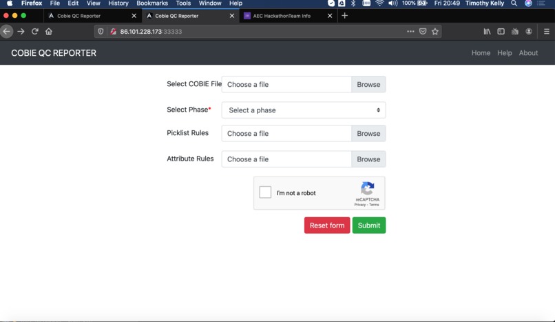 Nextgen CobieQC  – screenshot 3