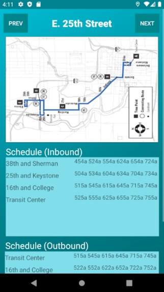 CommuteIndy, an app by Transport8tion – screenshot 5