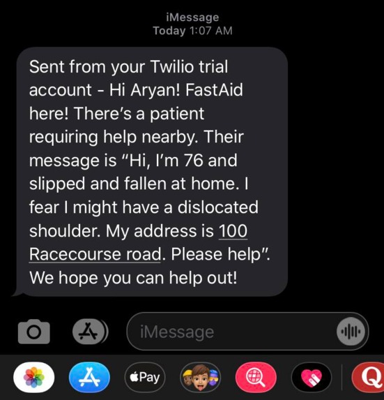 FastAid – screenshot 1