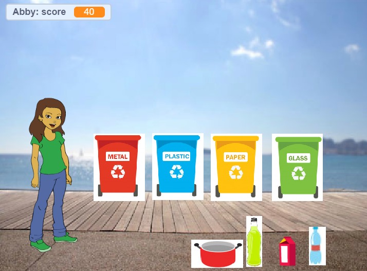 4 recycling bins – screenshot 1