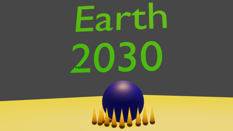 Blender Project Environmental Sustainability: Global Warming – screenshot 1