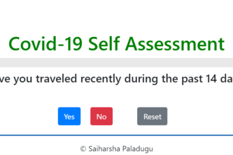 Covid-19 Self Assessment