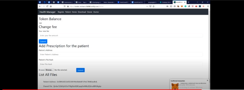 Covid Healthcare Data Management  – screenshot 3