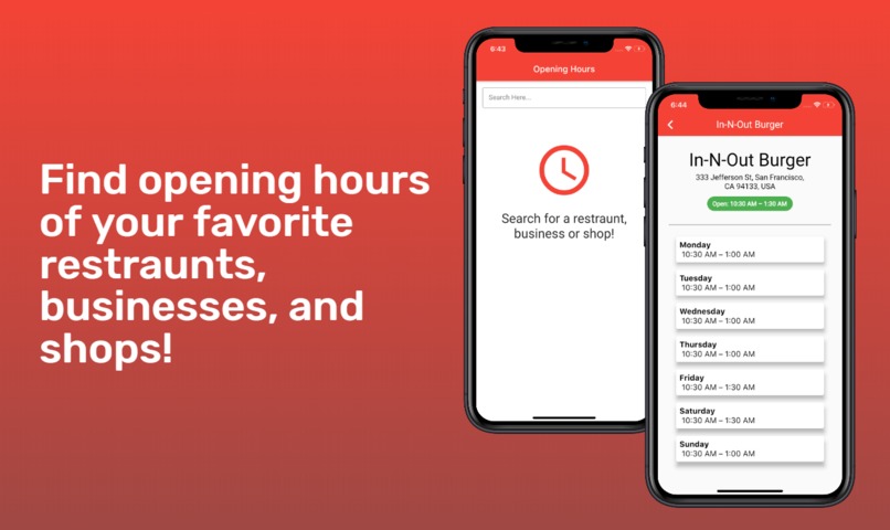 Opening Hours – screenshot 1