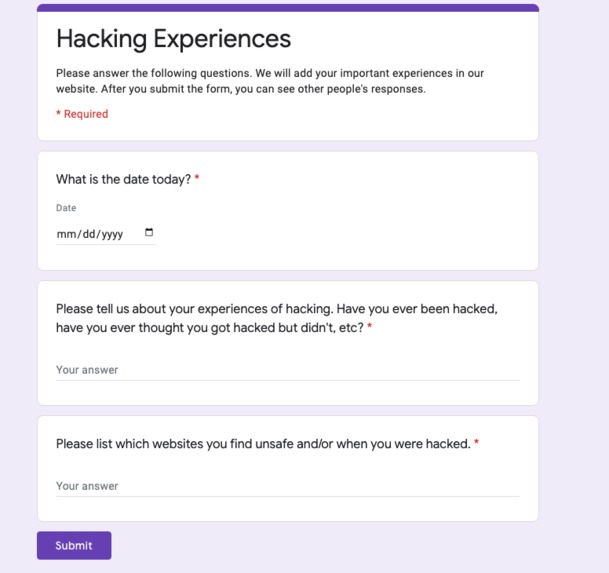 Team 32 - Cybersecurity Awareness – screenshot 2