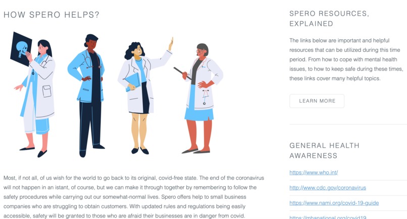 Spero – screenshot 2