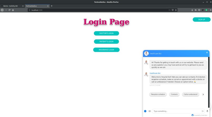 Tele-Medicine – screenshot 1