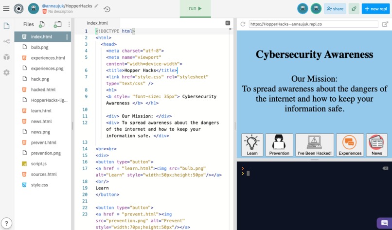 Team 32 - Cybersecurity Awareness – screenshot 5