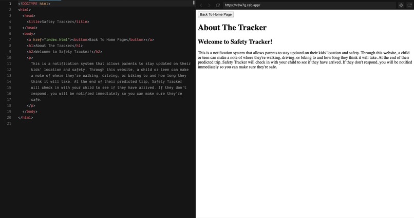 Safety Tracker – screenshot 2