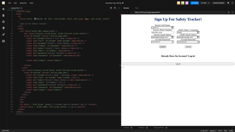 Safety Tracker – screenshot 3