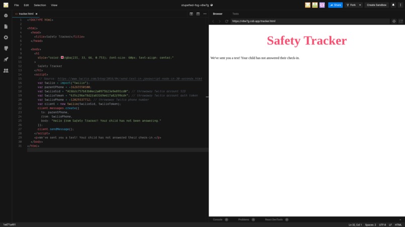 Safety Tracker – screenshot 7