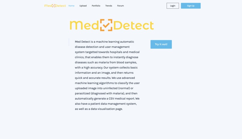 Med Detect – screenshot 1