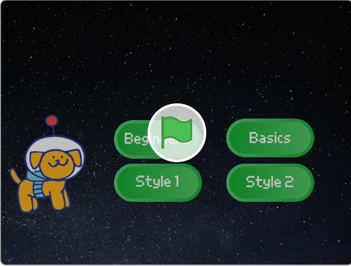HTML & CSS Space Adventure – screenshot 1