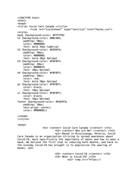 Covid Care Canada – screenshot 5