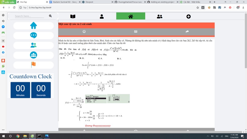 Focus Learning – screenshot 1