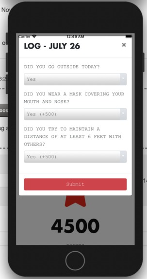 iStopCovid – screenshot 2