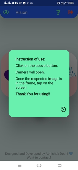 Vision – screenshot 2
