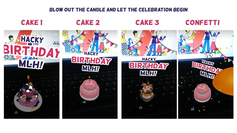 AR Birthday – screenshot 1