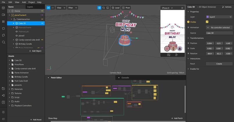 AR Birthday – screenshot 2