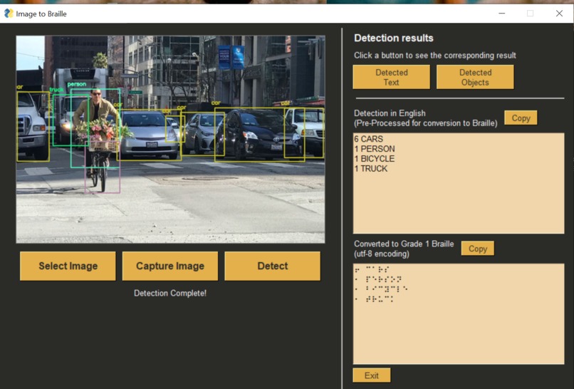 Visually Impaired's Assistor – screenshot 1