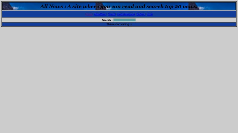 allnews – screenshot 1